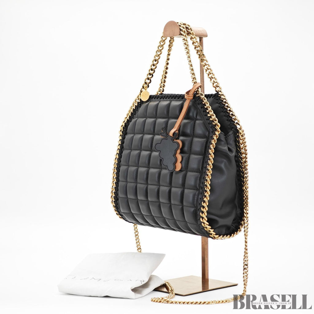 Stella McCartney Falabella 371223WP0269 Handbag/Shoulder Bag Embossed Gold Chain