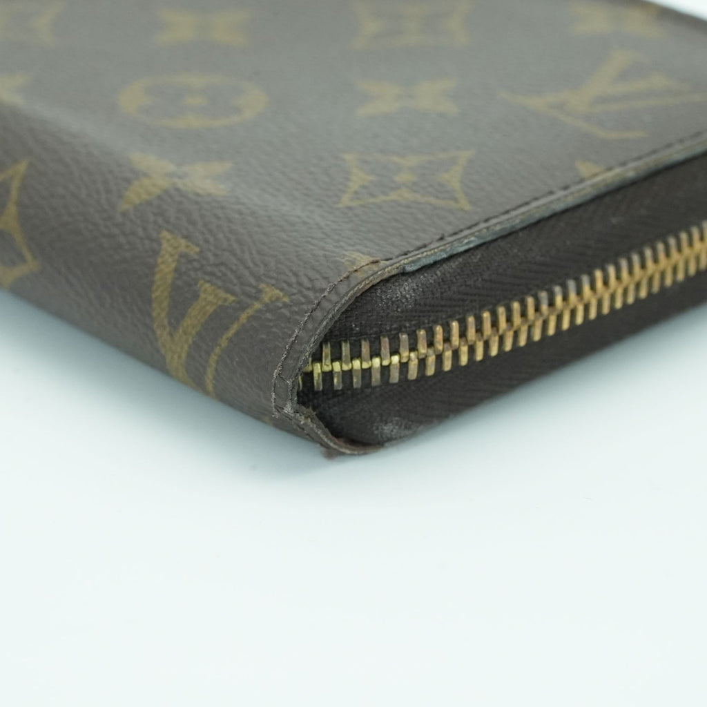 LOUIS VUITTON Zippy Wallet M41895 Long Wallet Brown