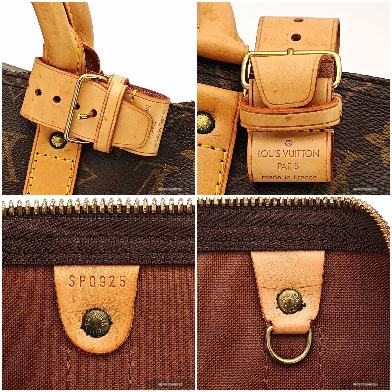 Louis Vuitton Monogram Keepall 50 M41426 Boston Bag Large Capacity Travel Brown