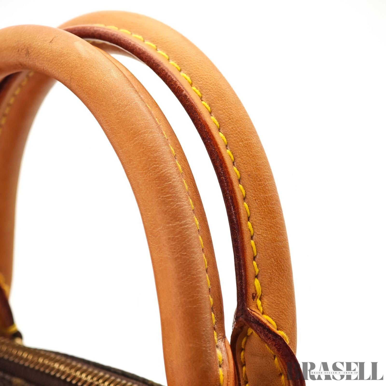 Louis Vuitton Alma PM M51130 Monogram Bag Handbag Coated Canvas Brown
