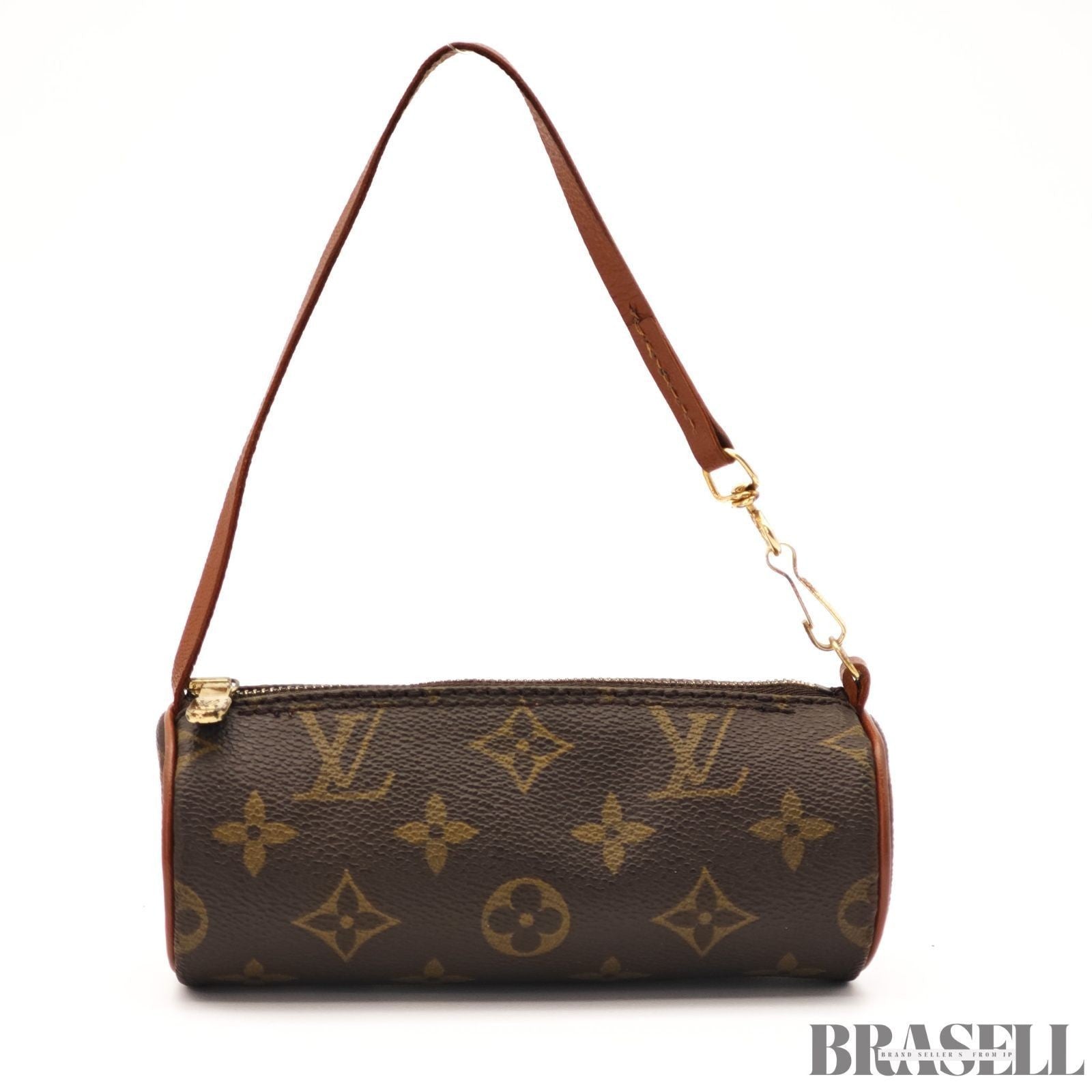 LOUIS VUITTON Monogram Papillon 30 M51385 HandBag Mini Boston Bag Brown France