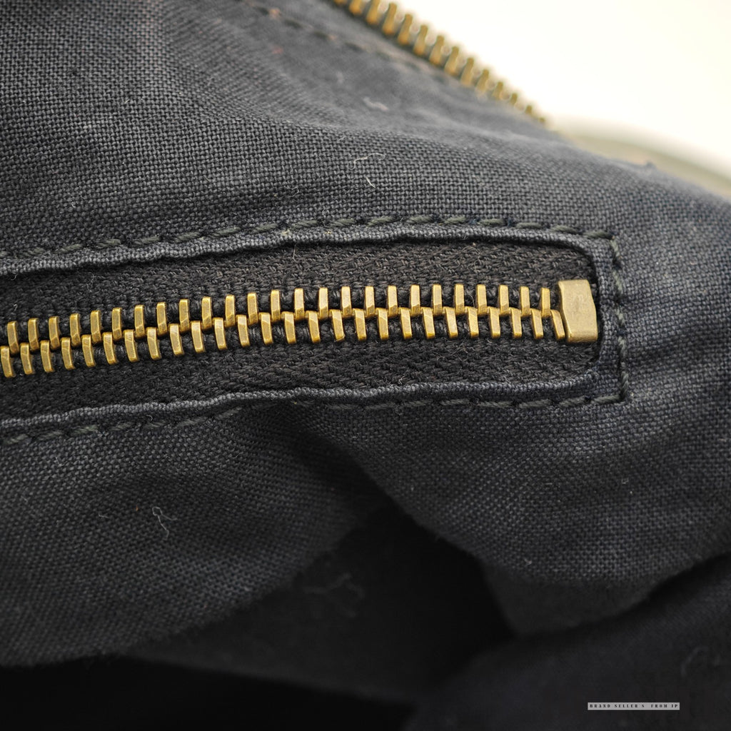 BALENCIAGA The Day Shoulder Bag Leather Hobo Bag Black