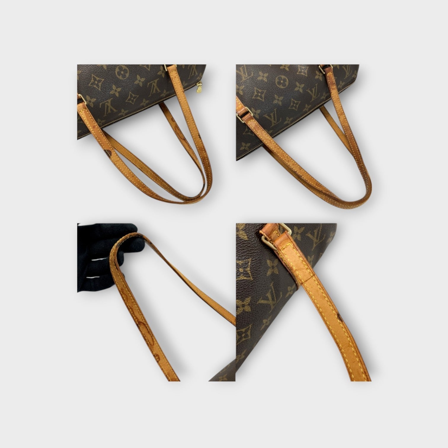 Louis Vuitton Monogram Papillon GM M51385 Handbag Canvas Leather Brown【B】