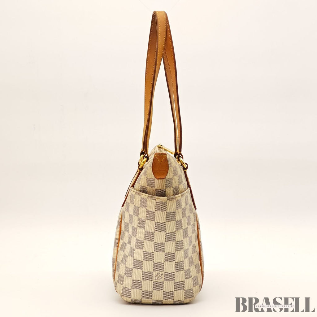 Louis Vuitton Totally MM Damier Azur N51262 Handbag Tote Bag Beige Large