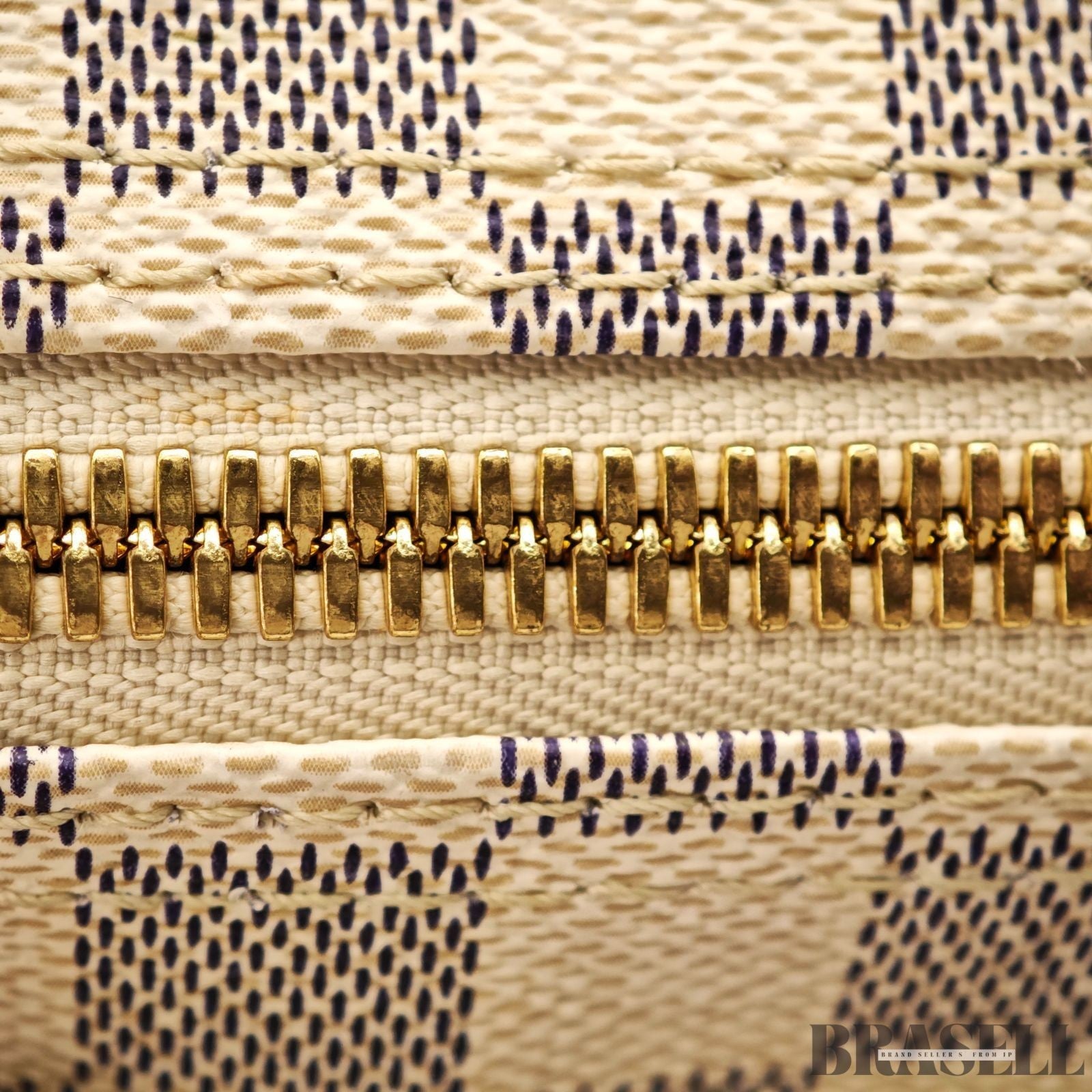 LOUIS VUITTON Keepall Bandouliere 55  Damier Azur N41429 Boston Bag