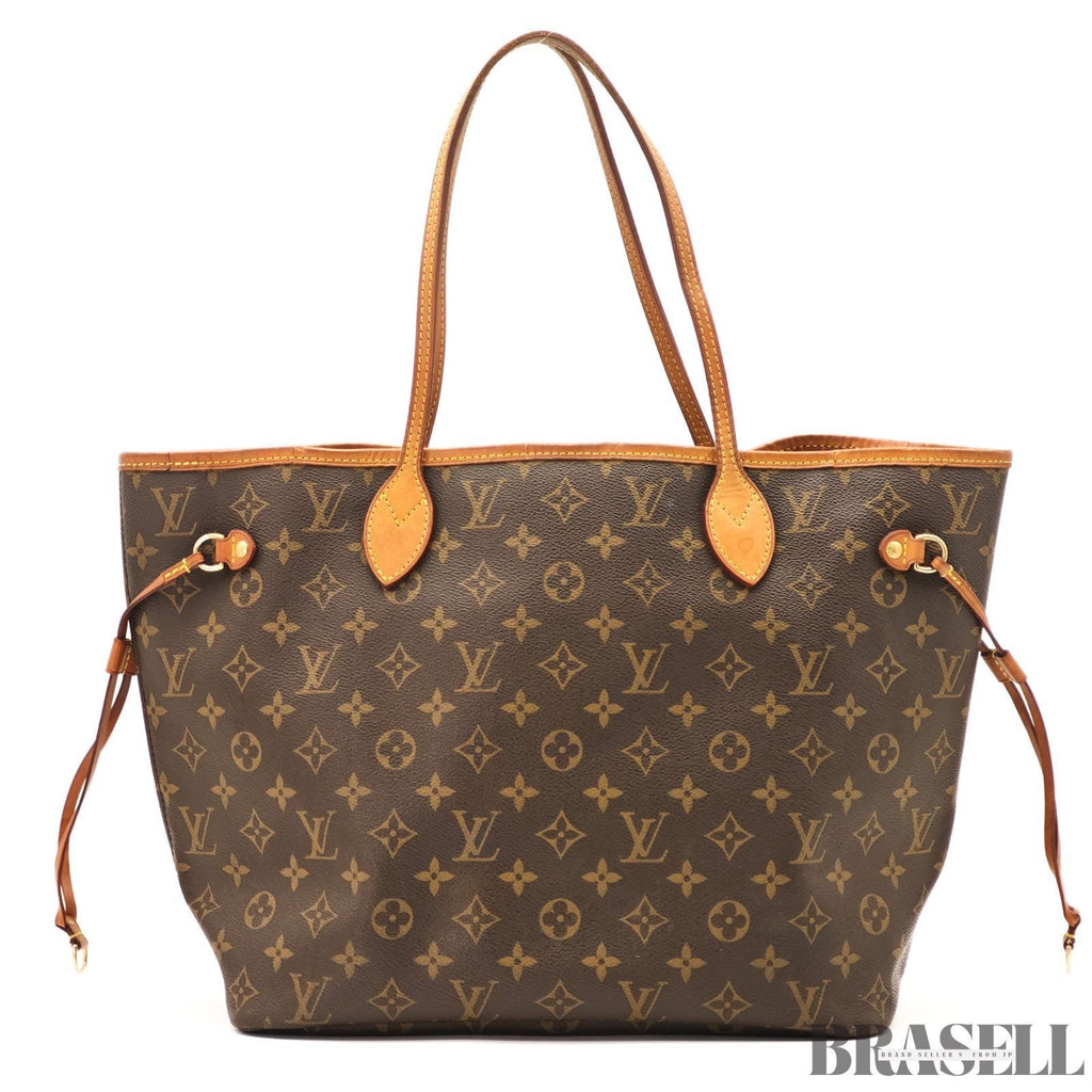 LOUIS VUITTON Neverfull MM M40156 Tote Bag Brown Monogram Canvas Large Women's