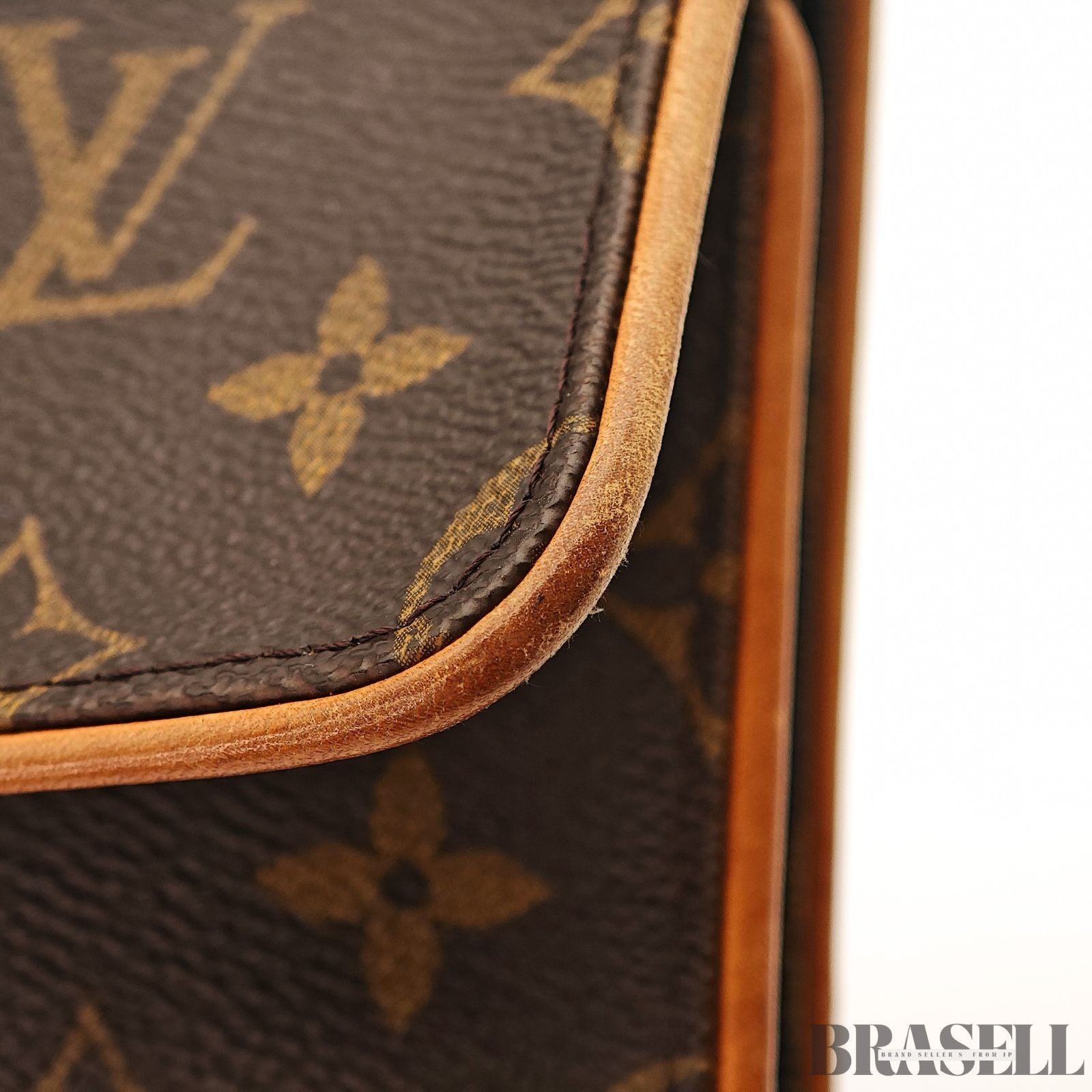 LOUIS VUITTON Pochette Twin GM 2Way Shoulder Bag Monogram Brown Spain CA0030
