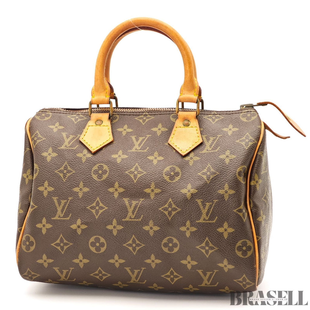 LOUIS VUITTON Speedy 25 M41528 Mini Boston Bag Brown Monogram Canvas Women's
