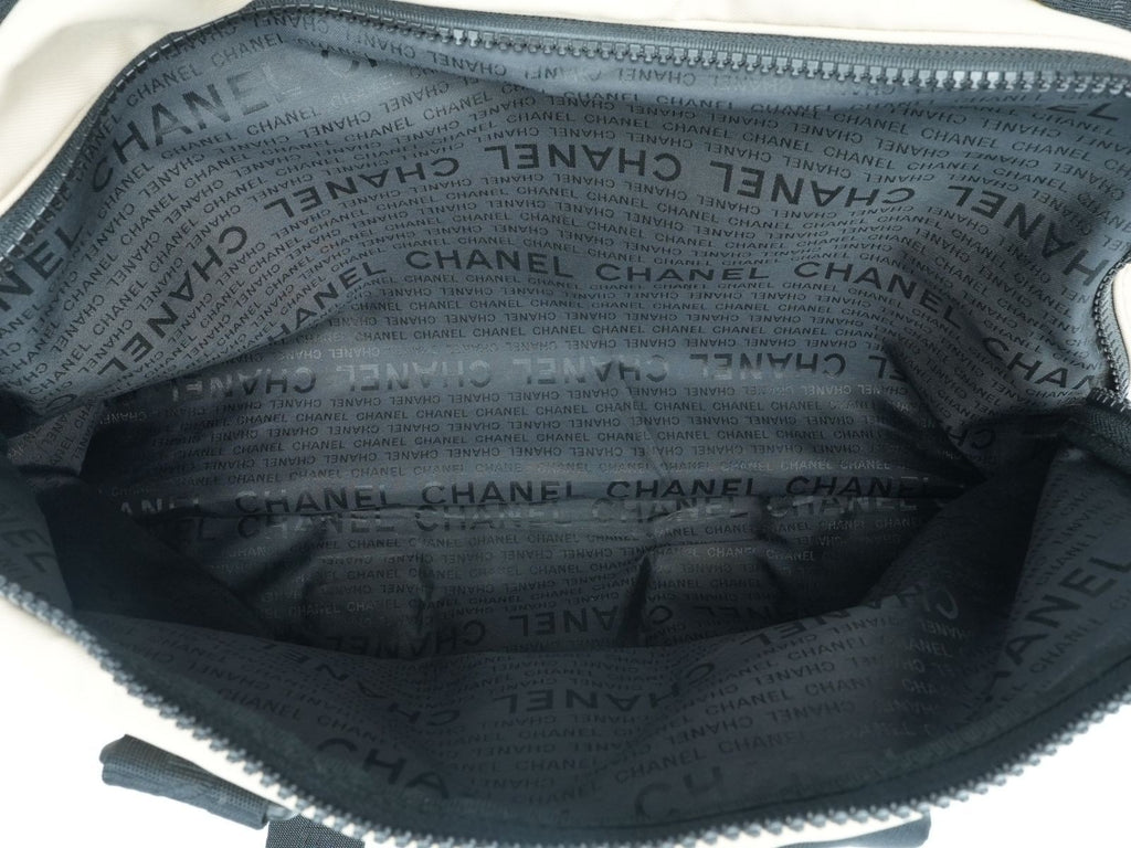 CHANEL Sport Line Coco Mark Boston Bag Travel Shoulder Bag