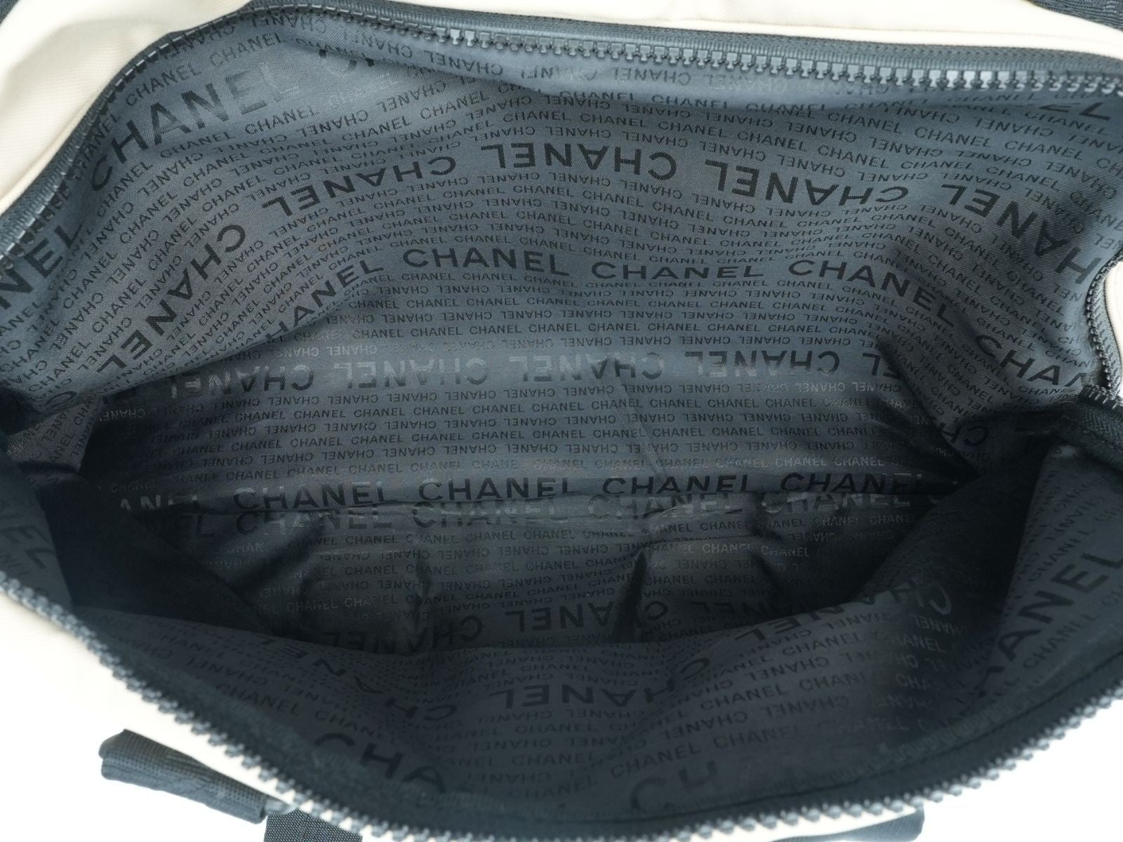 CHANEL Sport Line Coco Mark Boston Bag Travel Shoulder Bag