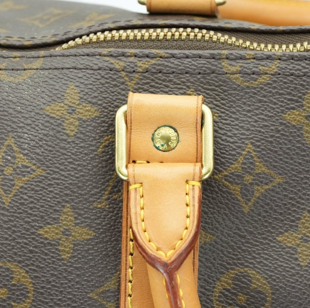 LOUIS VUITTON Keepall 55 M41424 Boston Bag Travel Bag Brown Large Capacity