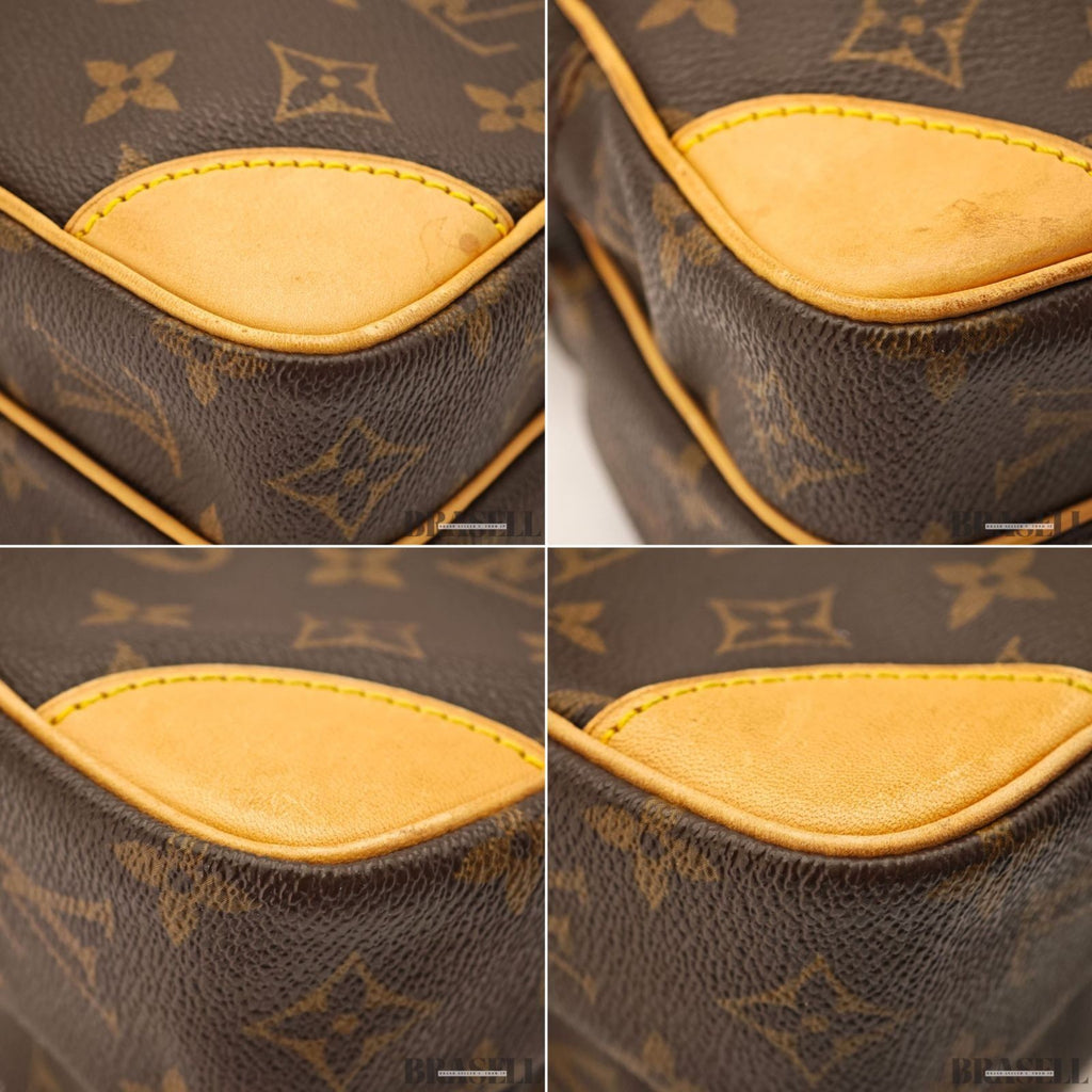 LOUIS VUITTON Amazon Crossbody Shoulder Bag Monogram Leather Brown M45236 Women