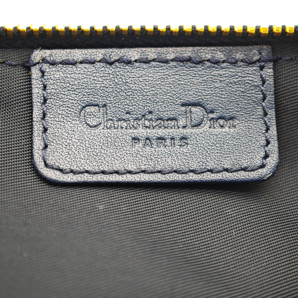 Dior Trotter Saddle Bag Handbag Mini Navy Women’s
