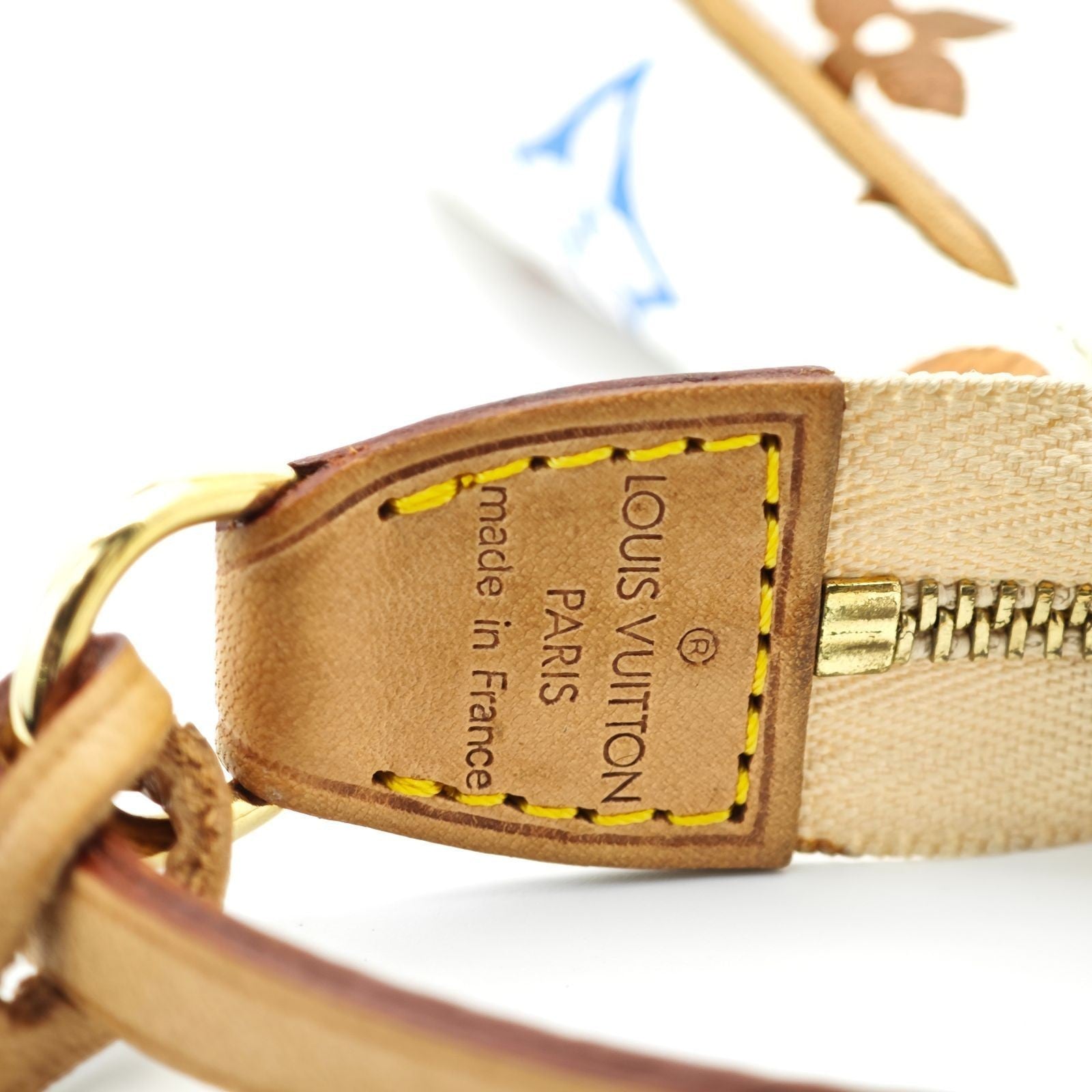 LOUIS VUITTON Multicolore M92649 Compact Small Handbag White