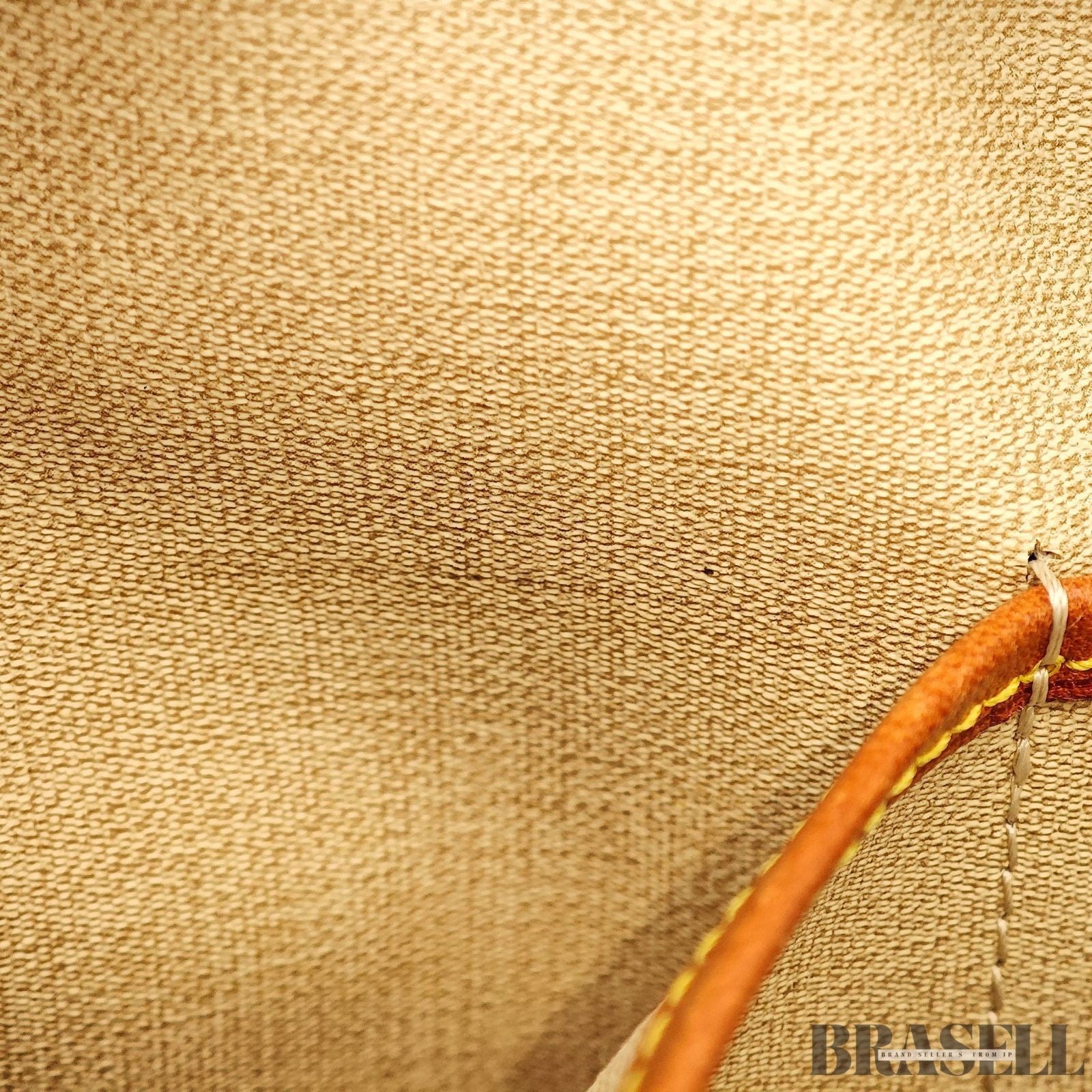 Louis Vuitton Monogram Deauville Handbag M47270 Bag Large Capacity Brown Unisex