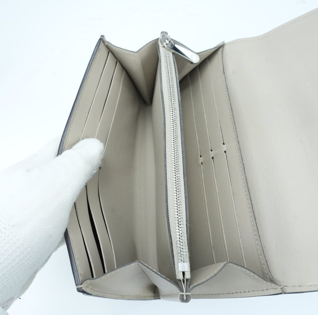 LOUIS VUITTON Mahina Portefeuille Iris Long Wallet M60144 Beige