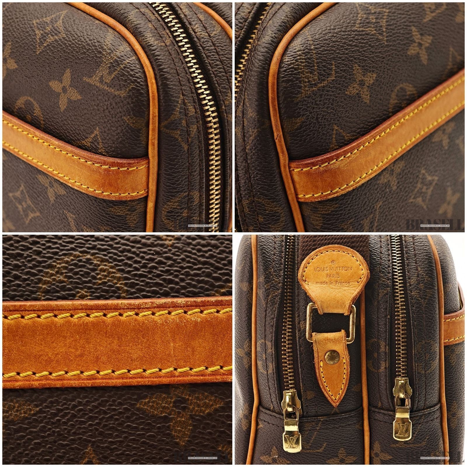 LOUIS VUITTON Reporter PM Crossbody Shoulder Bag Monogram Leather M45254 SP0052