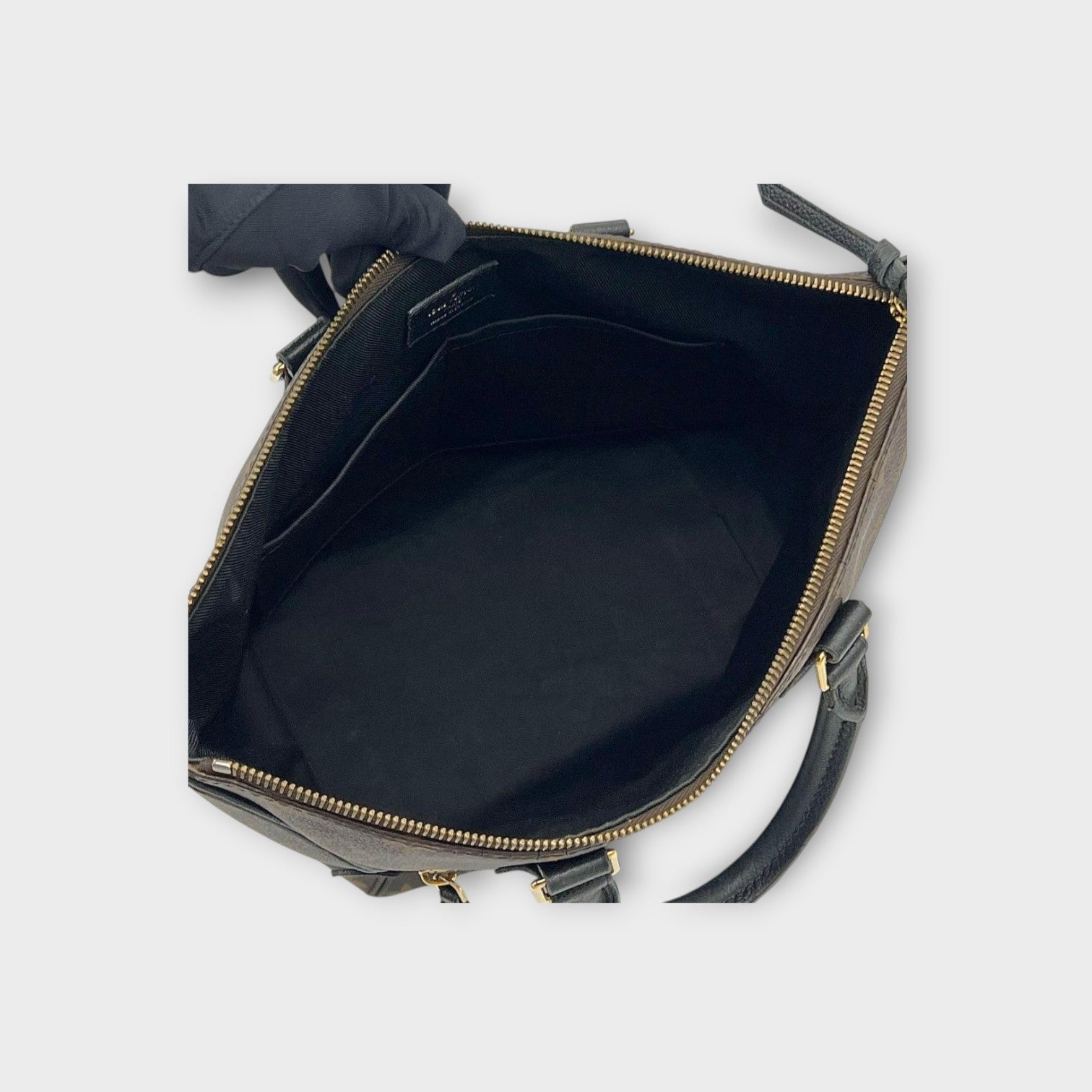 Louis Vuitton Monogram Tournelle PM M44027 2Way Handbag Brown Black 【S】