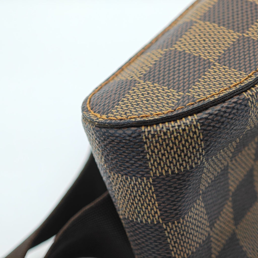 LOUIS VUITTON Damier Geronimos N51994 Shoulder/Body Bag Brown Men Women
