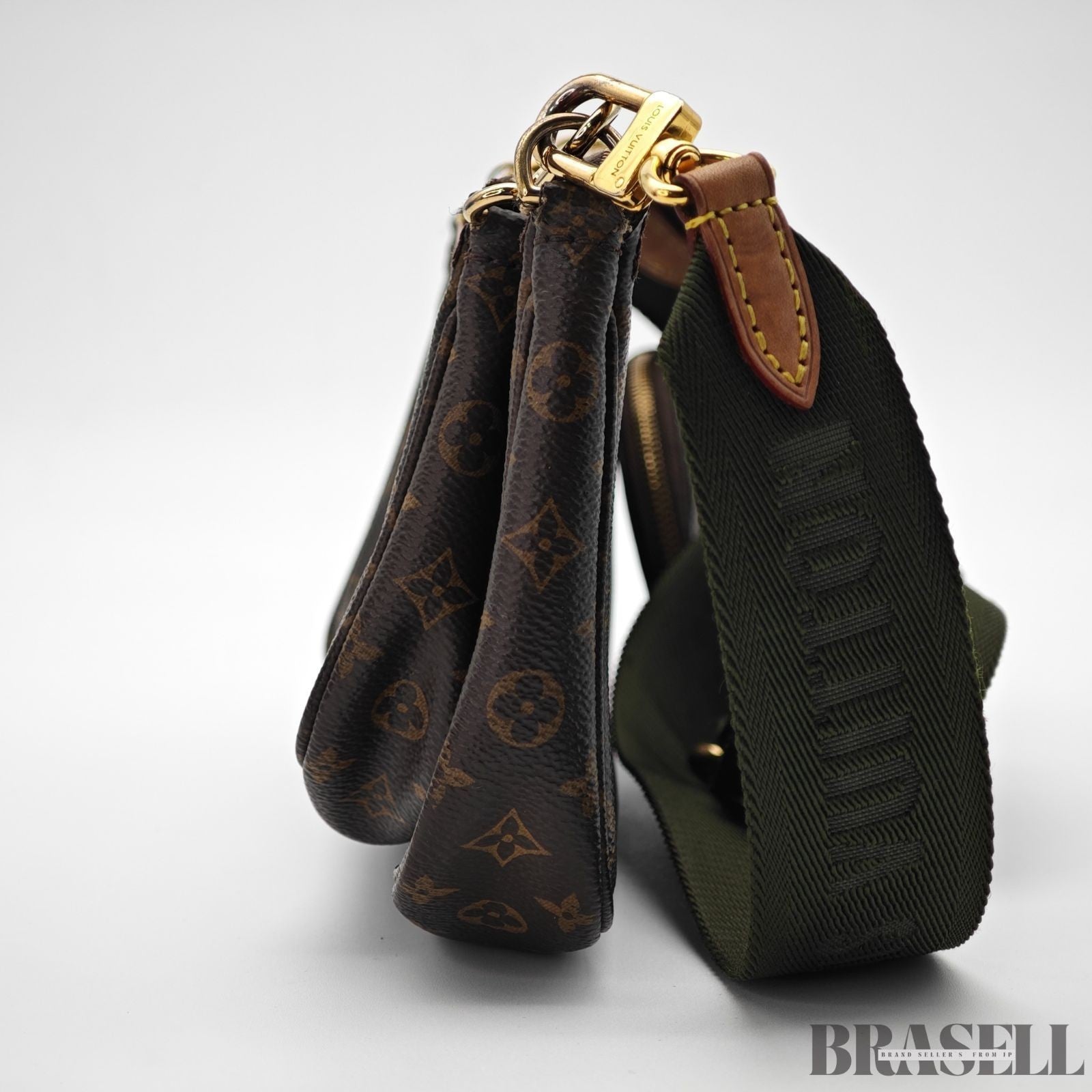 Louis Vuitton Multi Pochette Accessoires M44813 Shoulder Bag Brown w/Coin Case