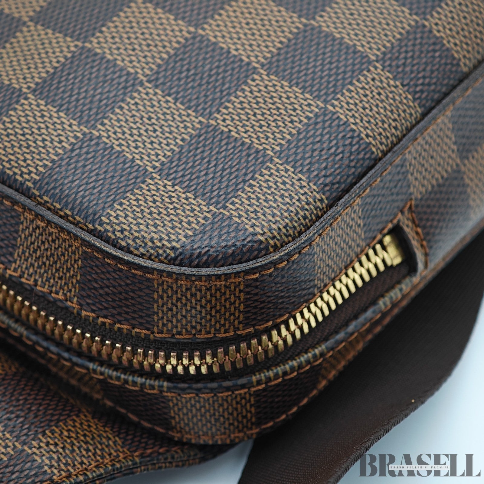 LOUIS VUITTON Geronimos N51994 Crossbody Bag Damier Ebene Brown
