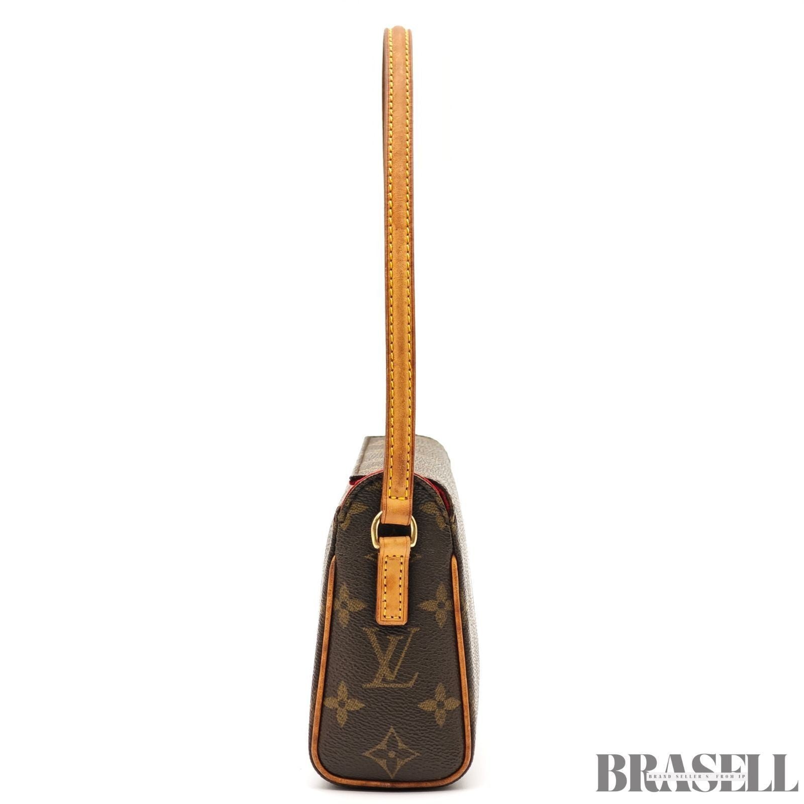 Louis Vuitton Recital M51900 Monogram Canvas Brown Handbag w/Box Dust Bag