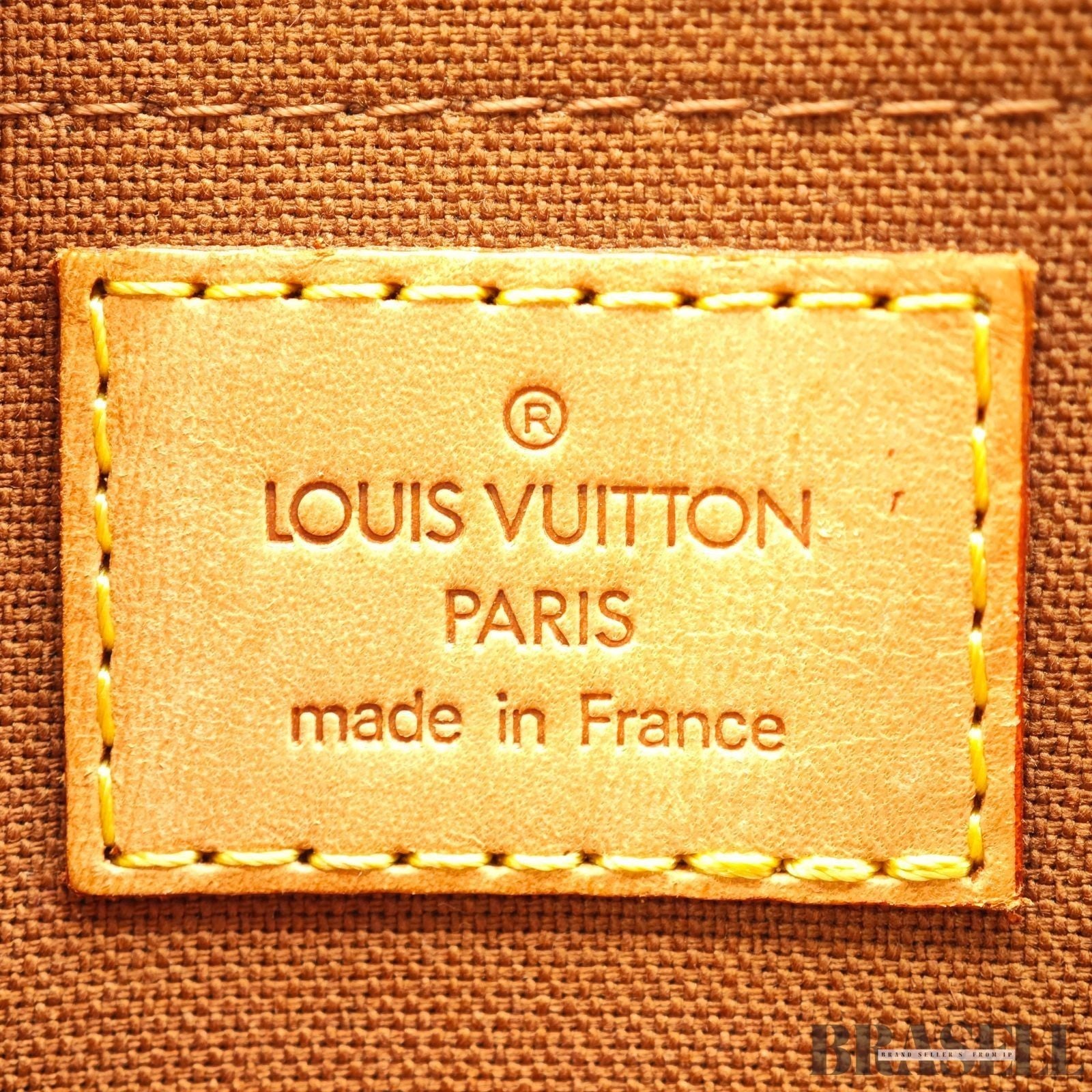 Borsa a tracolla Louis Vuitton Marelle M51159 Monogram marrone marsupio in...