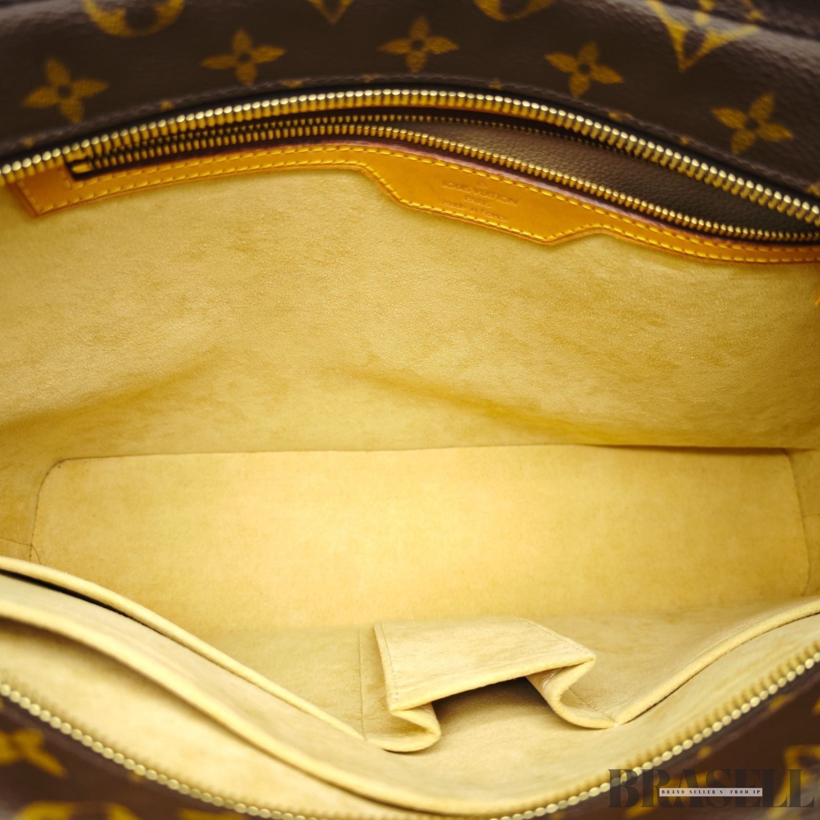 LOUIS VUITTON Luco M51155 Monogram Large Shoulder Tote Bag Brown Women’s