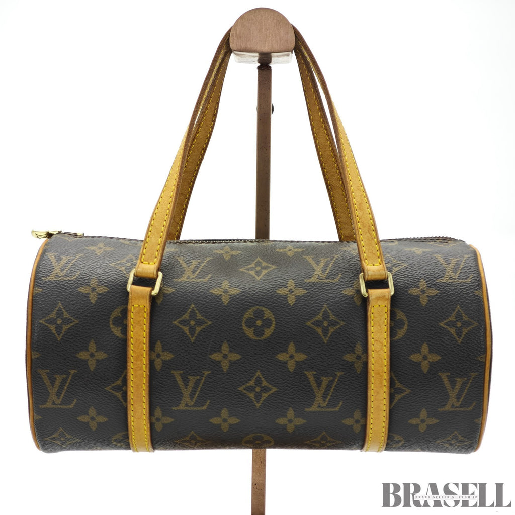 LOUIS VUITTON Papillon 26 Handbag M51386 PVC Coated Canvas & Leather Brown