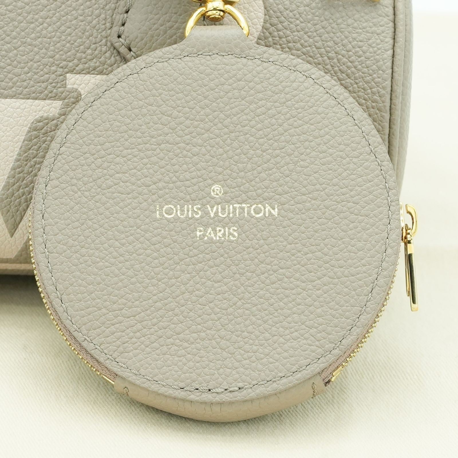 LOUIS VUITTON Empreinte Giant Papillon BB M46031 Handbag Beige Tourtière Cream