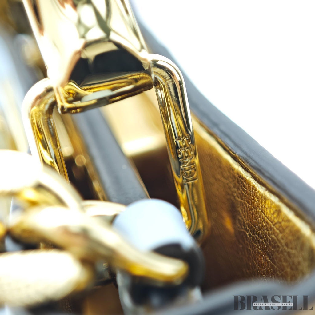 FENDI Peekaboo Nano Handbag Multicolor Bold and Stylish Women's