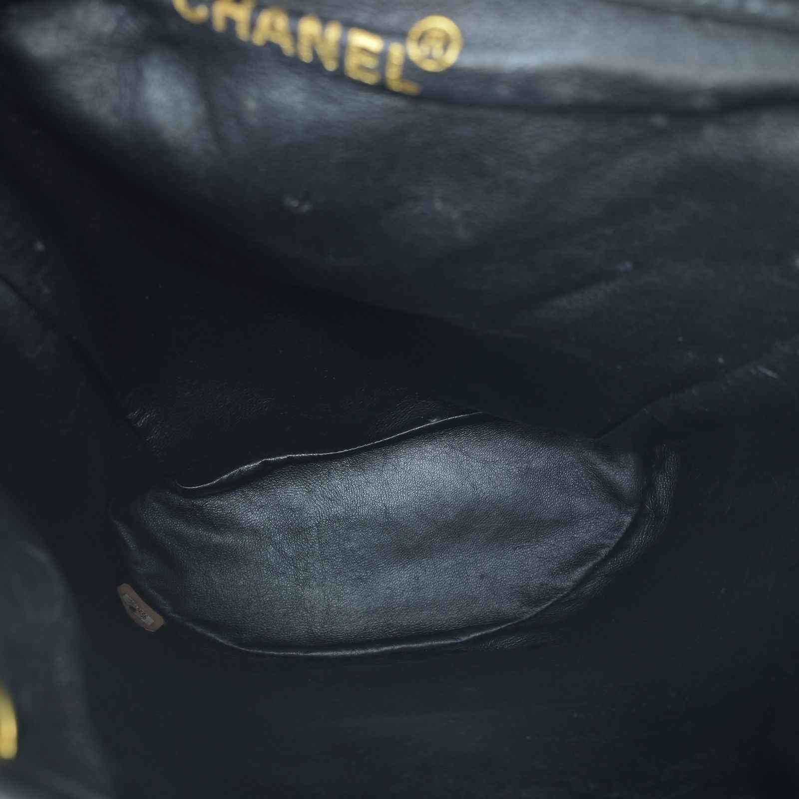 CHANEL Matelasse Bag Backpack Black Women's