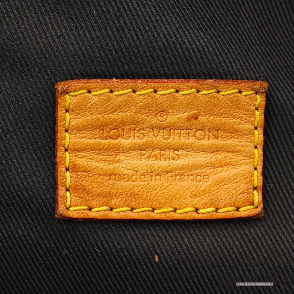 LOUIS VUITTON Monogram Bum Bag Canvas M43644 Brown Crossbody Bag Auth