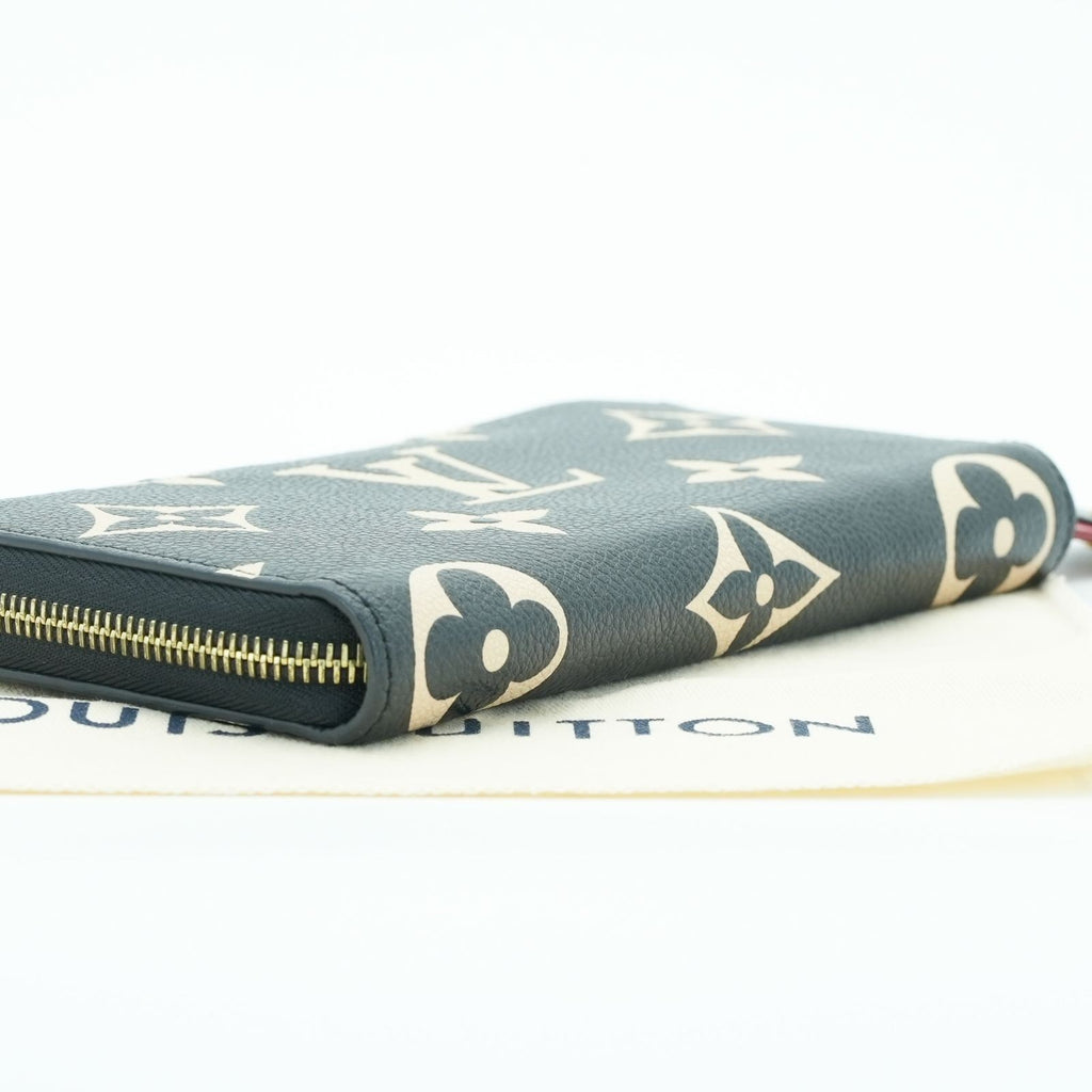 LOUIS VUITTON Empreinte Giant M69698 Long Wallet Zippy Wallet Black