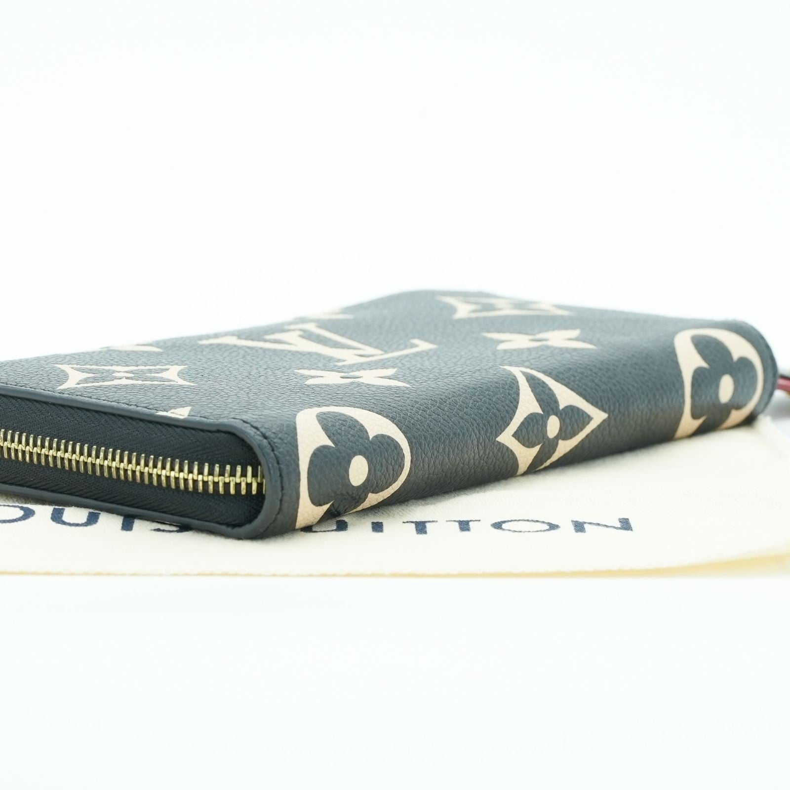 LOUIS VUITTON Empreinte Giant M69698 Long Wallet Zippy Wallet Black