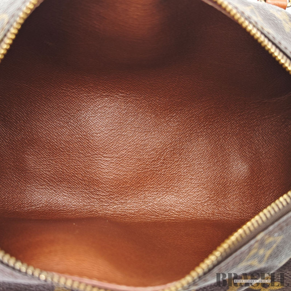 LOUIS VUITTON Monogram Papillon 26 M51366 Women Handbag Mini Boston Bag Brown