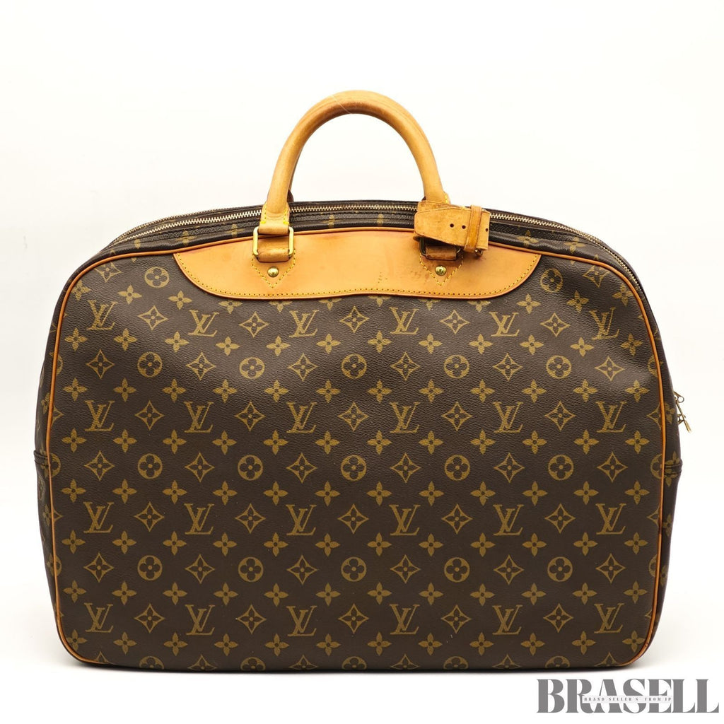 Louis Vuitton Monogram Alizé Trois Poches M41392 Handbag Boston Bag Brown