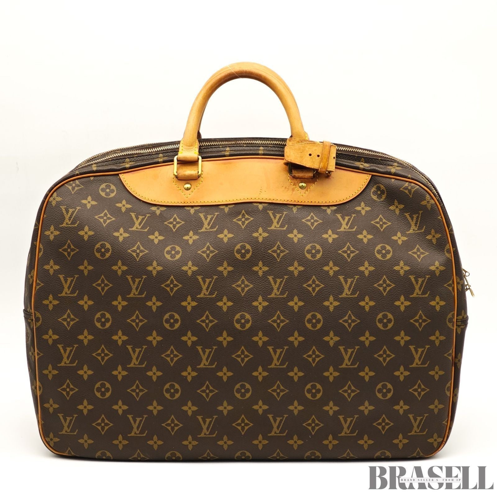 Louis Vuitton Monogram Alizé Trois Poches M41392 Handbag Boston Bag Brown