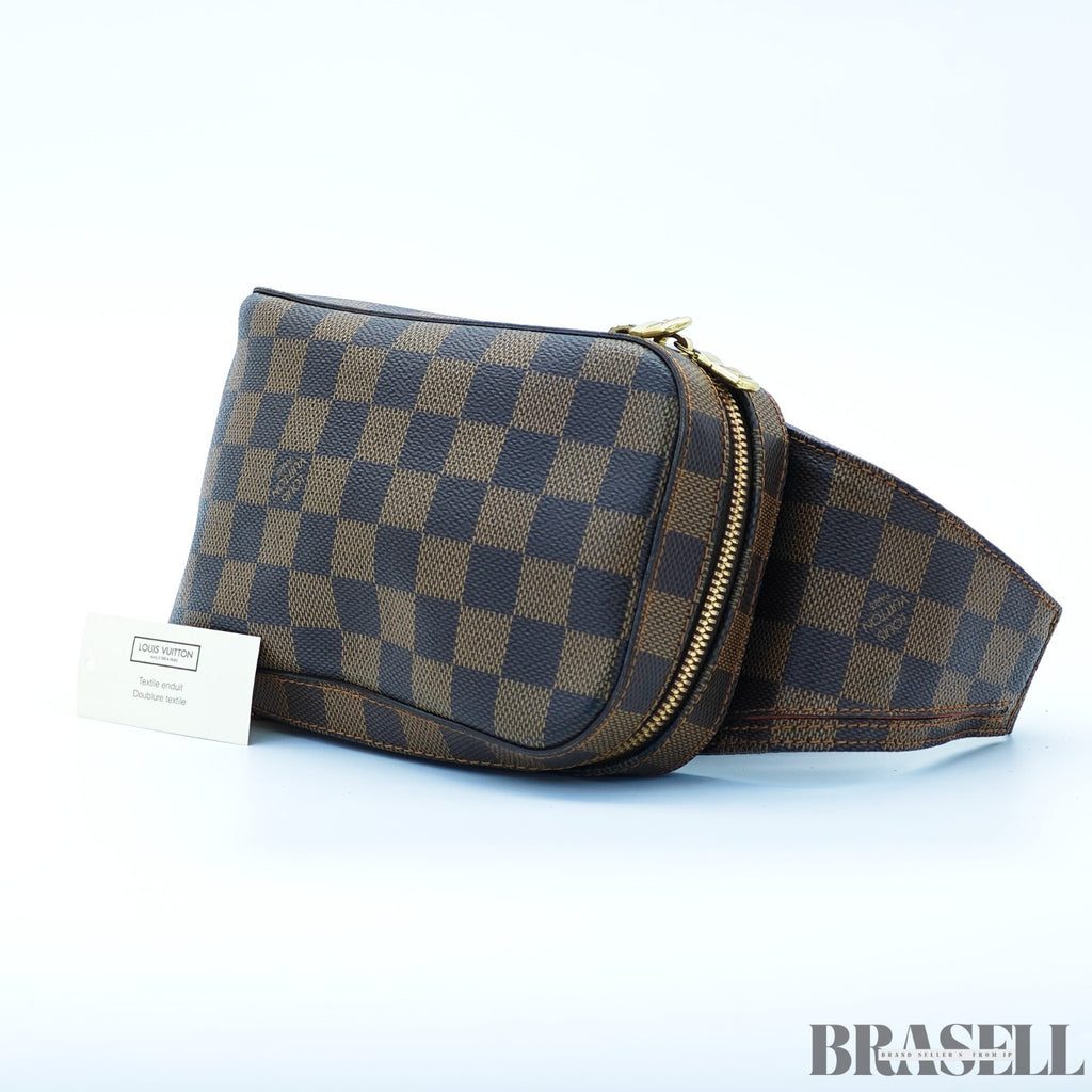 LOUIS VUITTON Geronimos N51994 Crossbody Bag Damier Ebene Brown