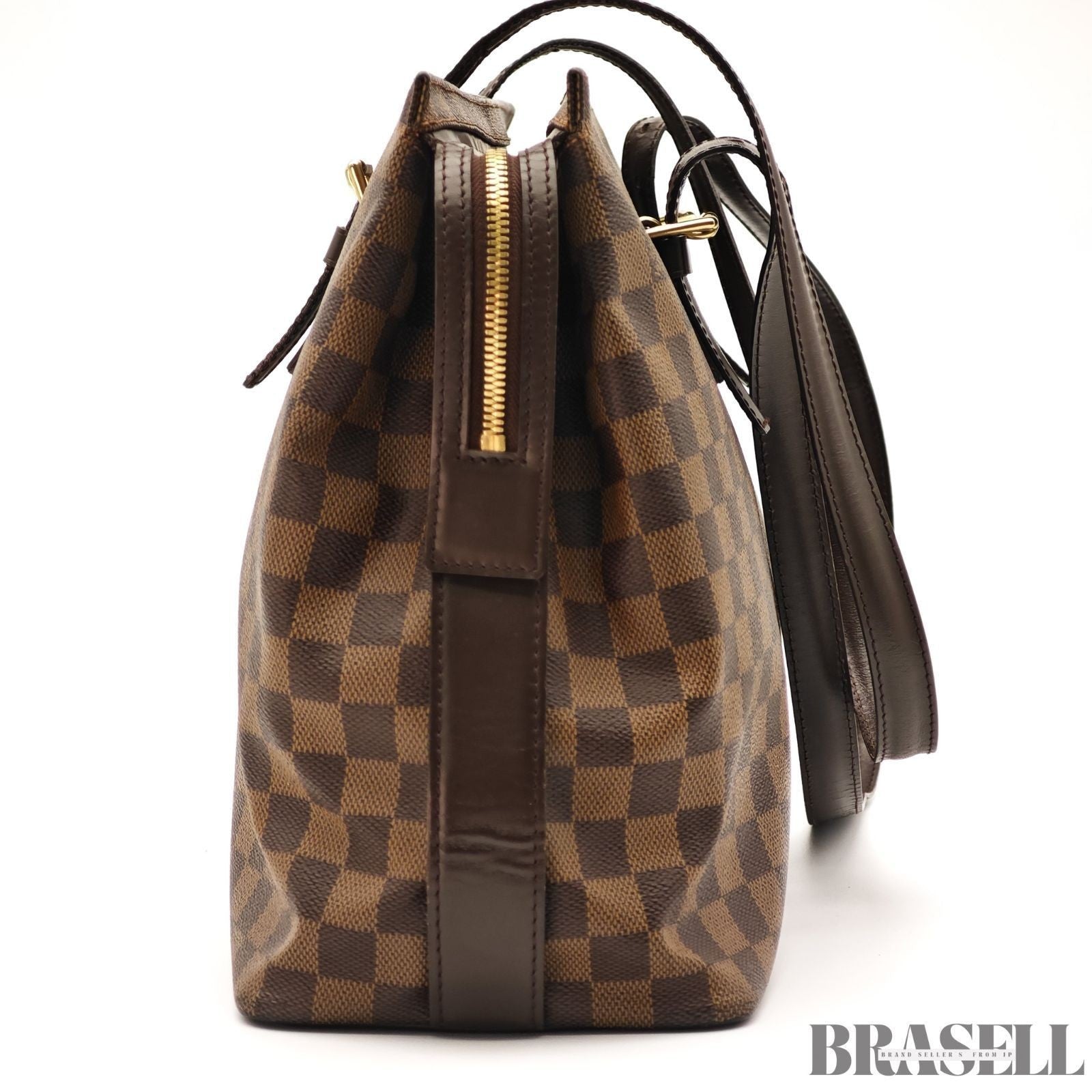 Louis Vuitton Chelsea N51119 Damier Brown Shoulder Bag Tote Bag Large Woman