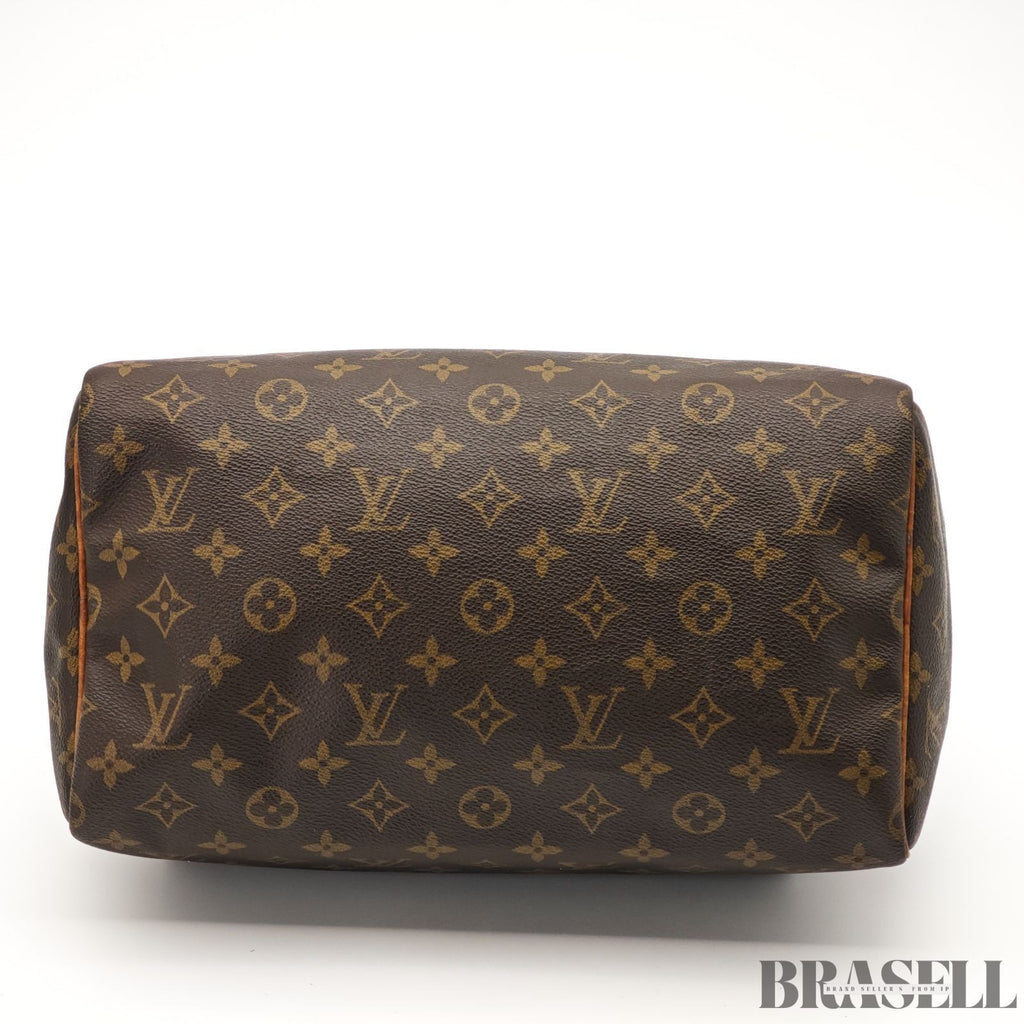LOUIS VUITTON Monogram Speedy 30 M41526 Handbag Mini Boston Bag Brown Women