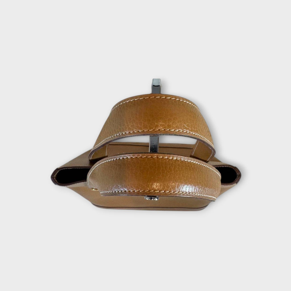 Hermès Ardennes Sorbonne 2Way Satchel Handbag Brown Leather 【A】