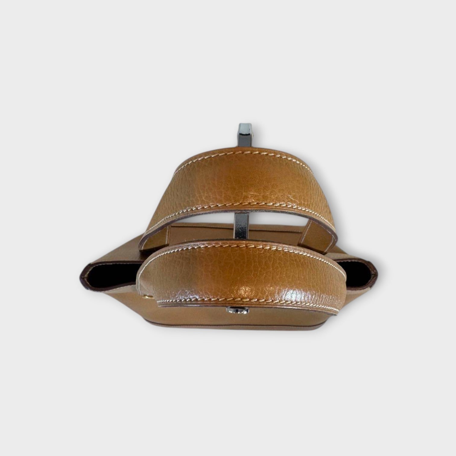 Hermès Ardennes Sorbonne 2Way Satchel Handbag Brown Leather 【A】