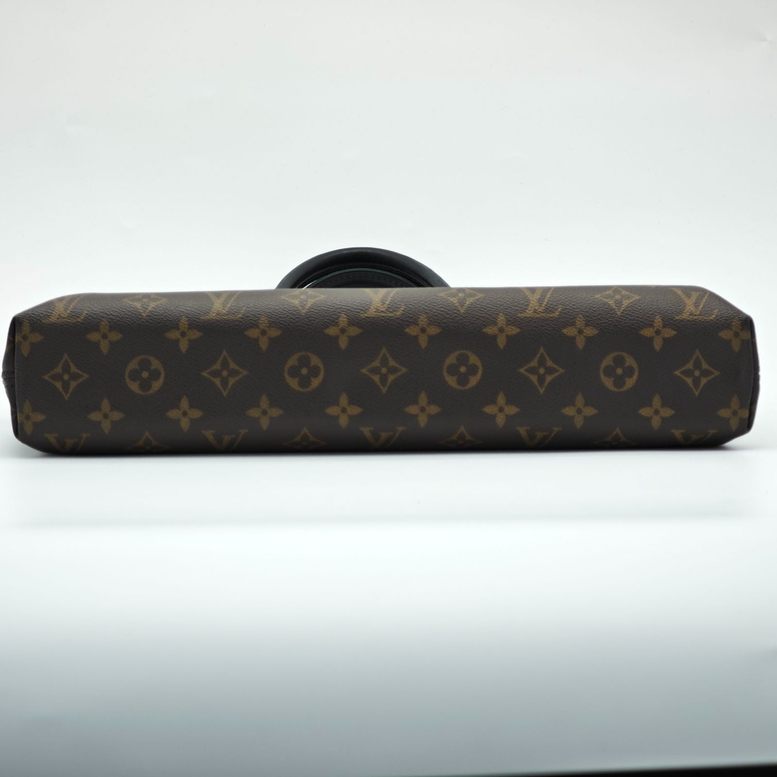 LOUIS VUITTON Monogram Macather PDJ Porte Documan Jour NM Business Bag M54019