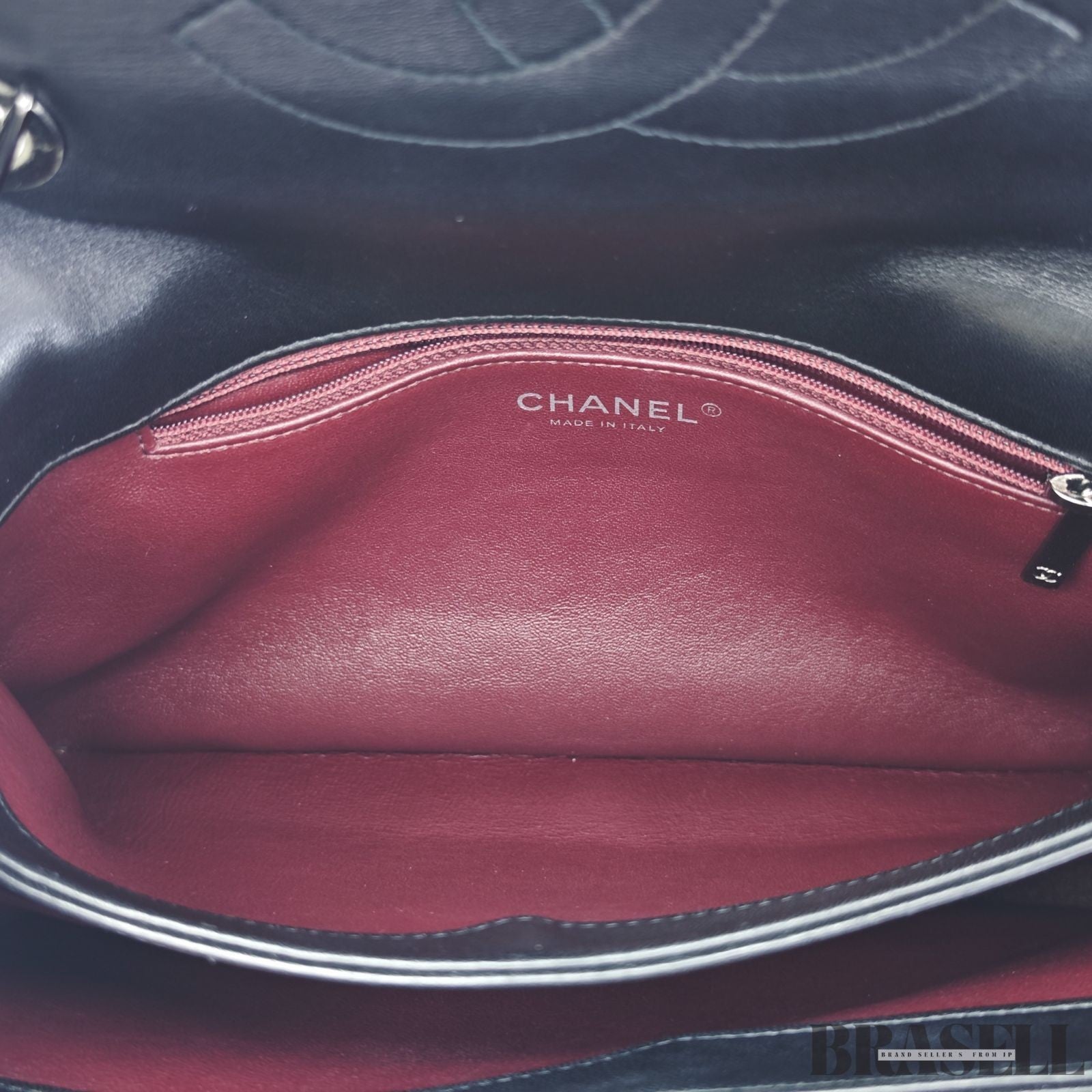 Chanel Top Handle Flap A92236 Y60767 94305 Shoulder Bag Handbag 2Way Black