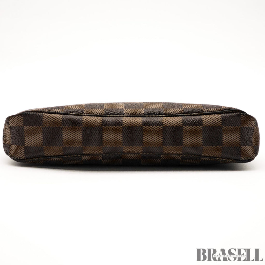 Louis Vuitton Damier Pochette Accessoires N51985 Handbag Monogram Canvas Brown