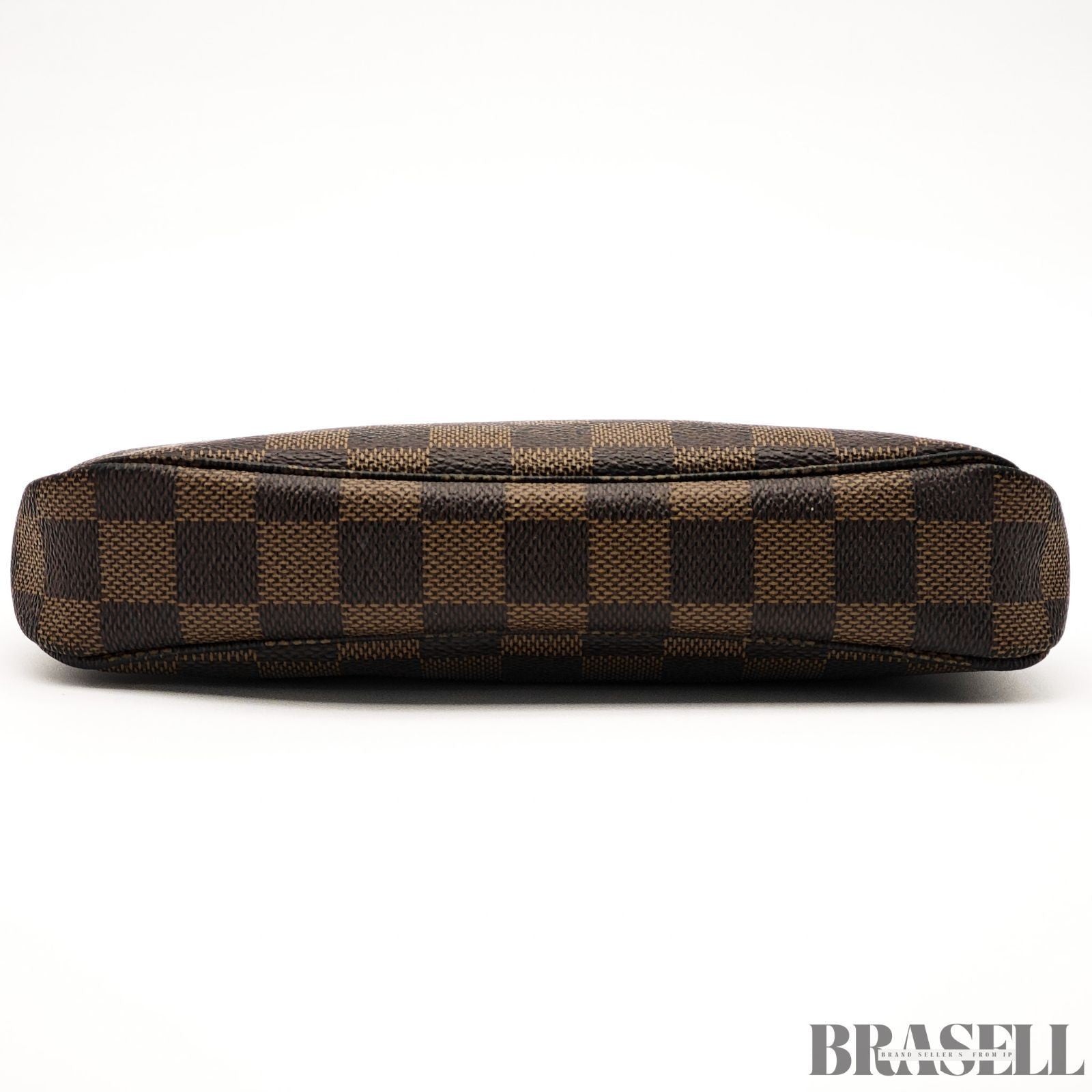 Louis Vuitton Damier Pochette Accessoires N51985 Handbag Monogram Canvas Brown
