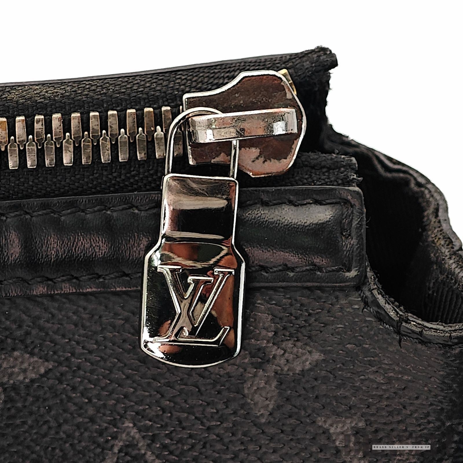 Louis Vuitton Odyssee Messenger PM M44223 Shoulder Bag Monogram Eclipse Black