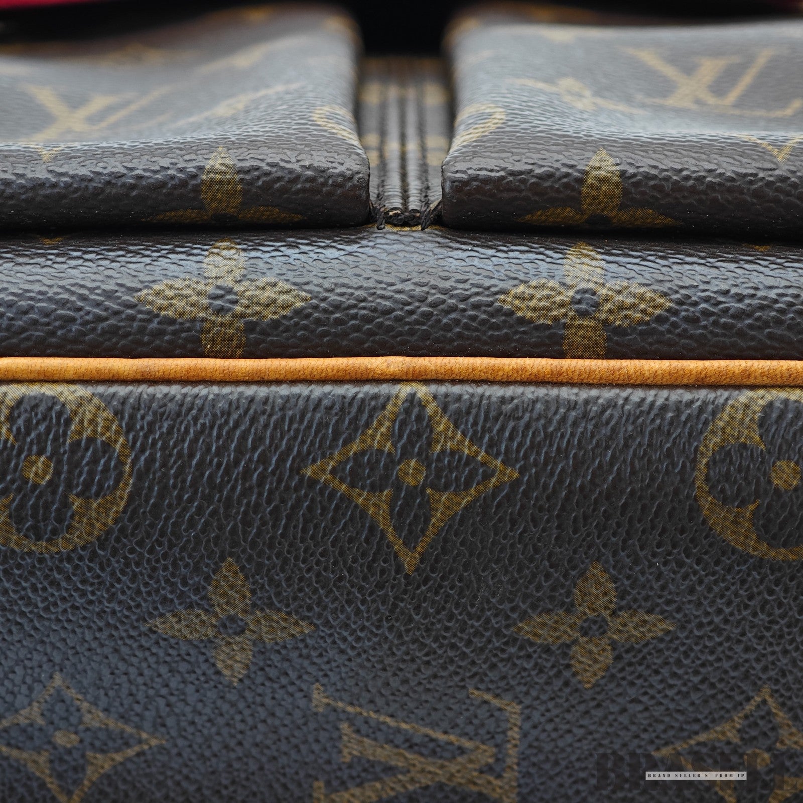 LOUIS VUITTON Viva Cite GM M51163 Shoulder Bag Monogram Canvas Maroon Brown