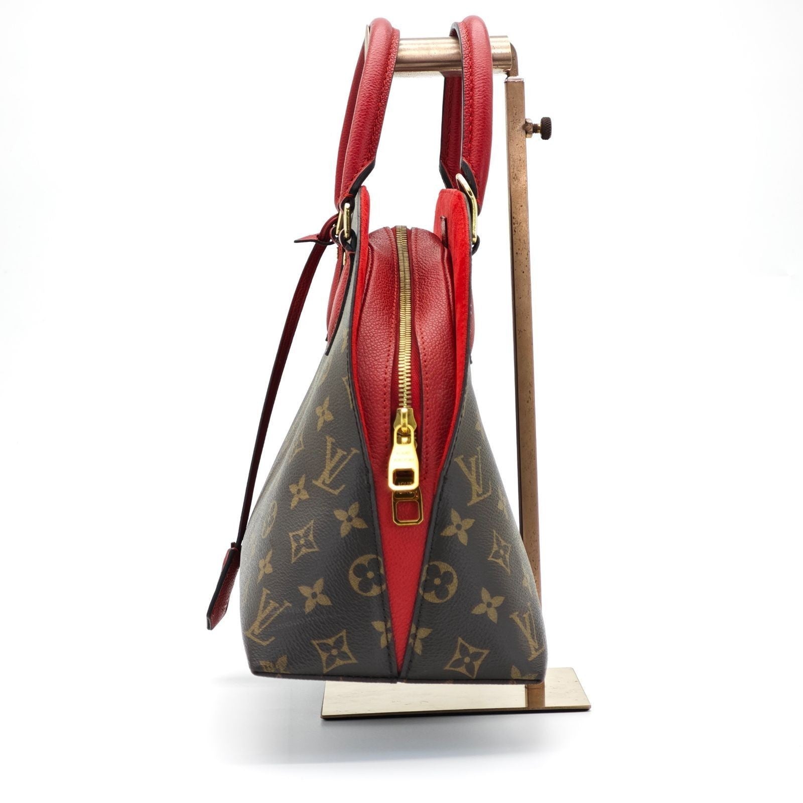 LOUIS VUITTON Monogram Alma M41779 2-Way Handbag Brown Women's